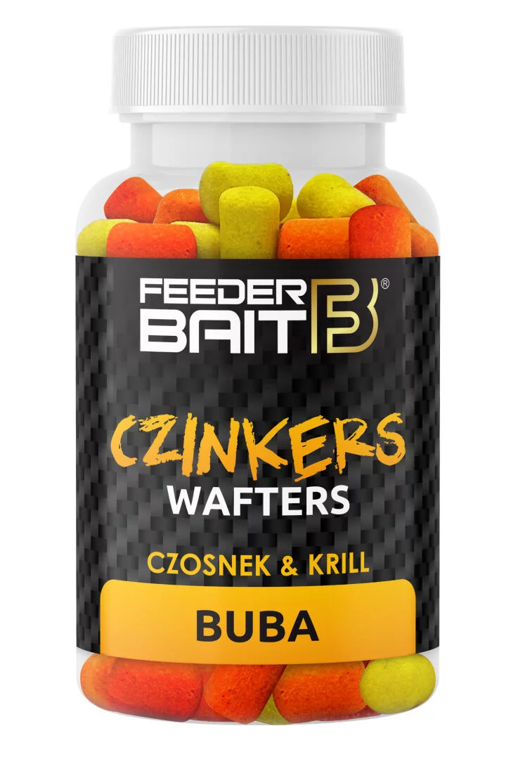 Feeder Bait Czinkers Wafters BUBA Czosnek&Krill